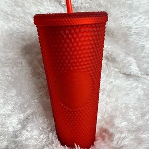 Never Used Red Starbucks Limited Edition Red Spiked Cup